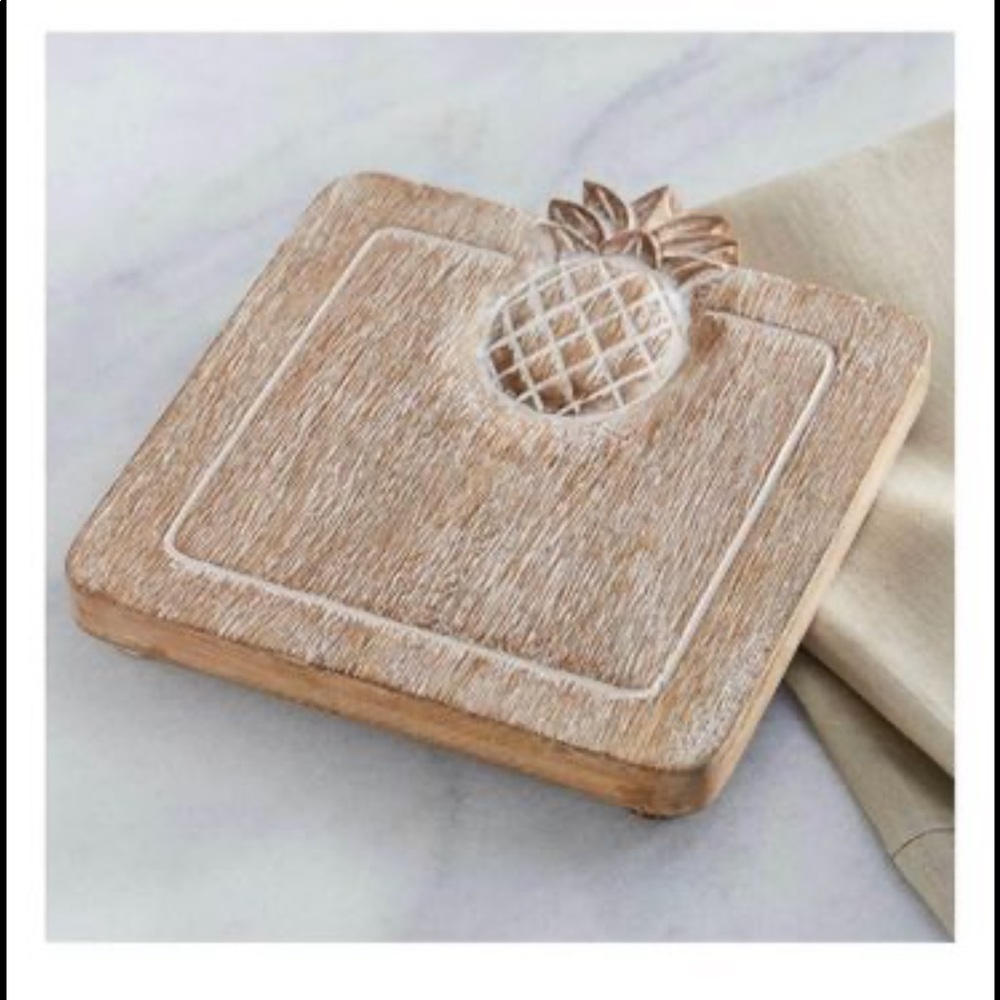 Mud Pie Pineapple Board/Trivet